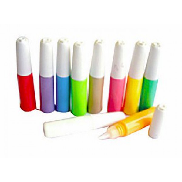 Glass Deco Colour Pack - 10 x 5.5ml - Loose